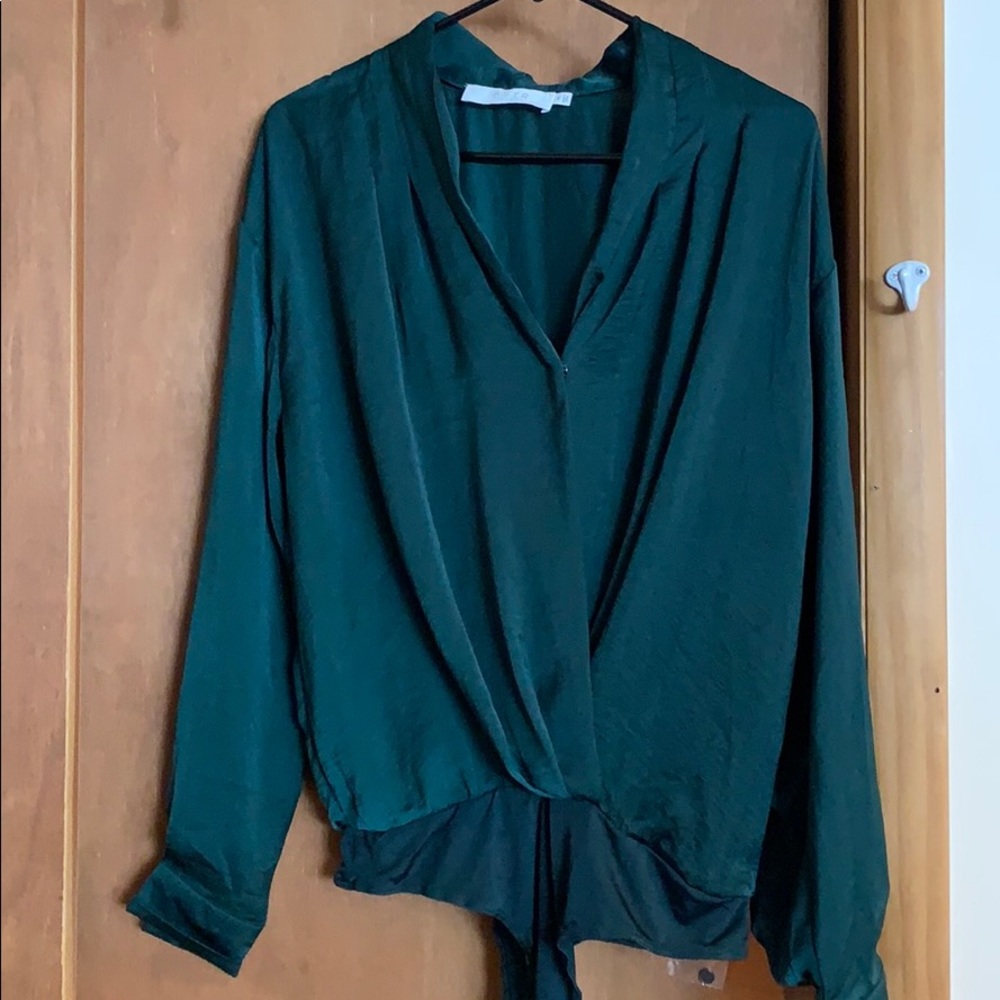 Astr the label green bodysuit